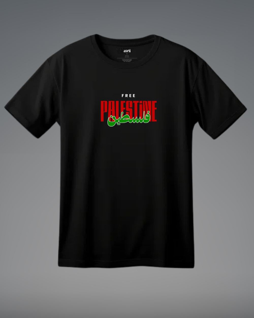 Kaos Free Palestine Series (Hitam)