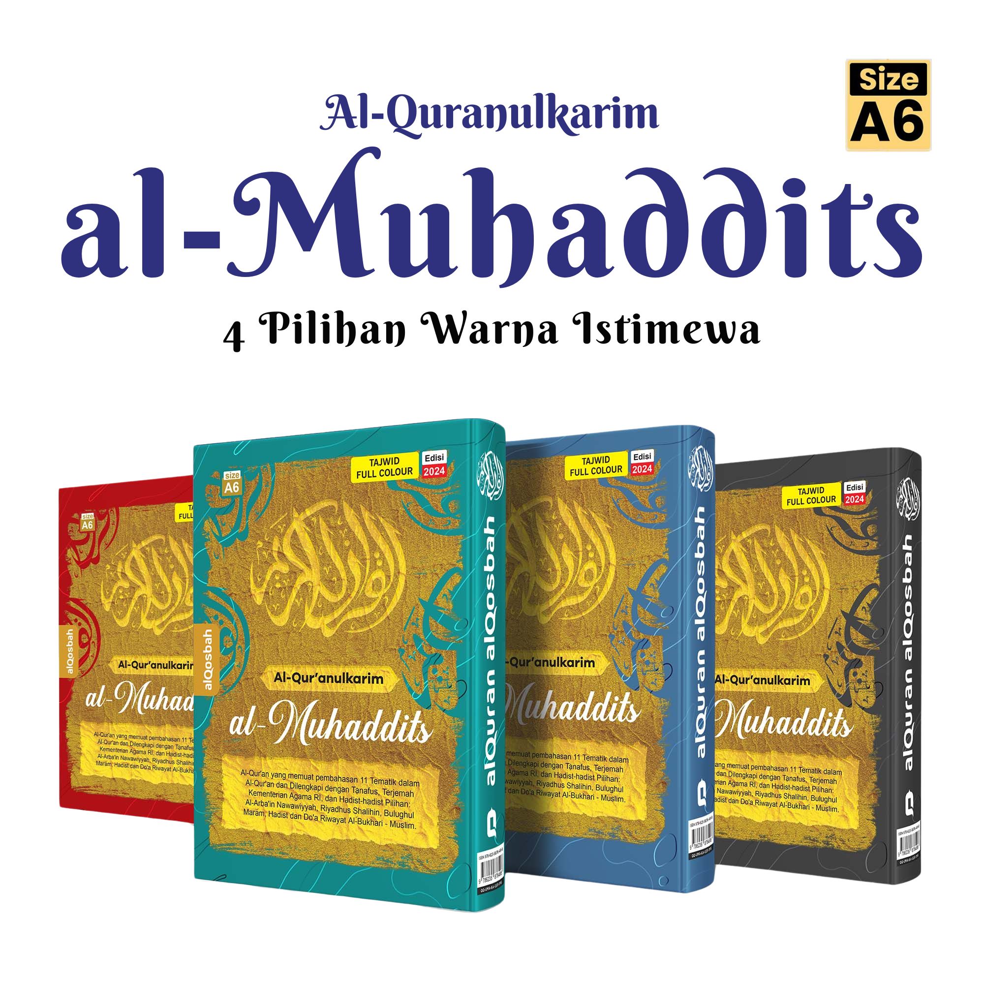 Al-Quran Muhaddist (Size A6)